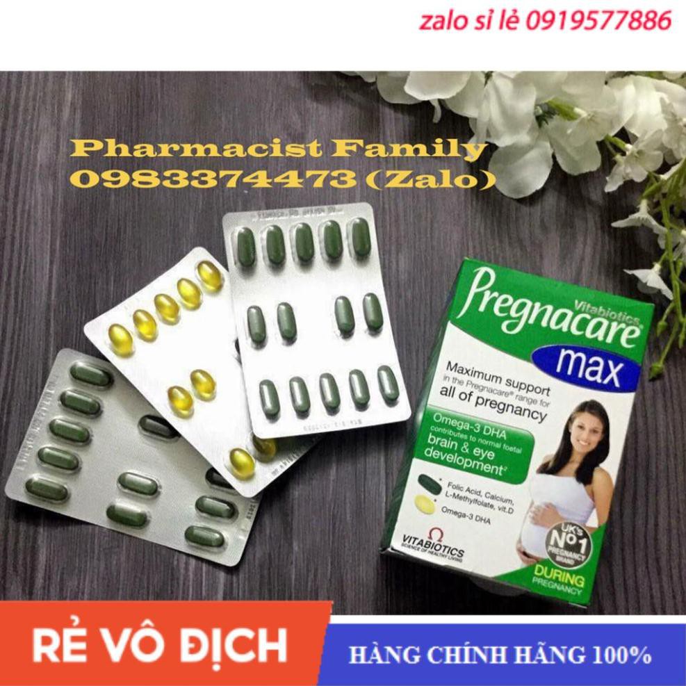 [xách tay úc] Pregnacare Max Vitamin tổng hợp, Omega 3 cho bà bầu