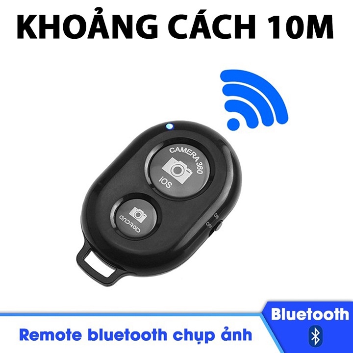 Điều khiển chụp ảnh bluetooth chụp ảnh từ xa, remote chụp ảnh điện thoại Educase86