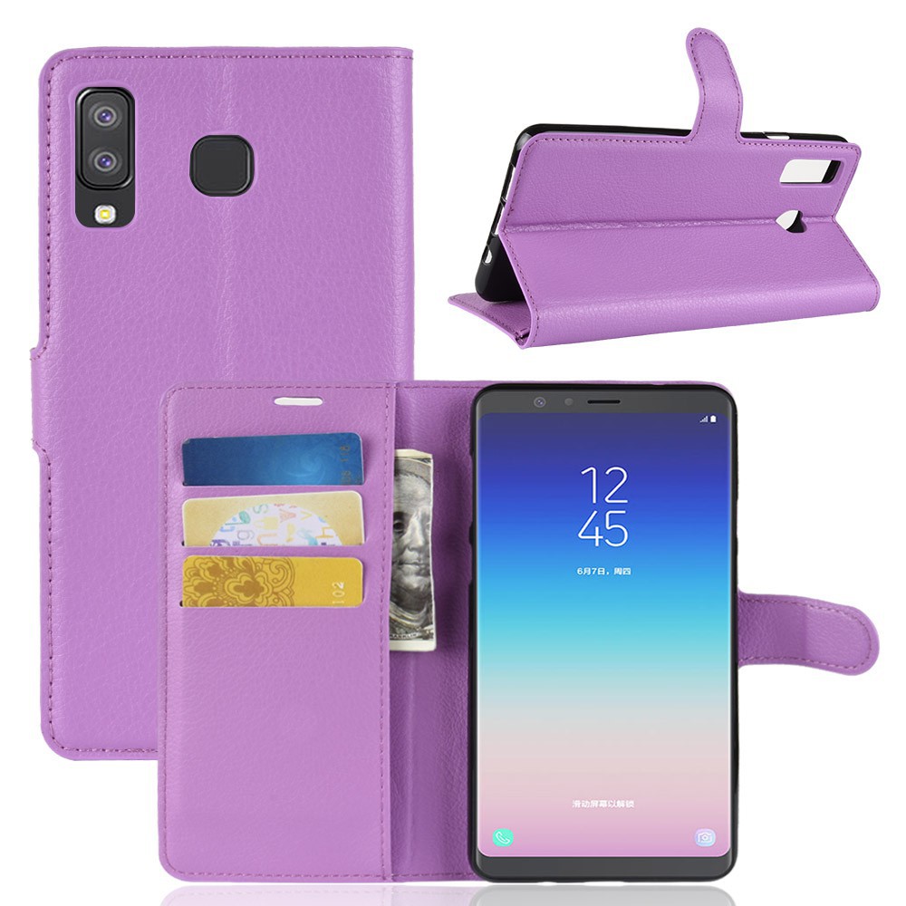 Bao da nắp gập kèm ví đựng thẻ tiện lợi cho Samsung Galaxy A8 star/A9 | BigBuy360 - bigbuy360.vn