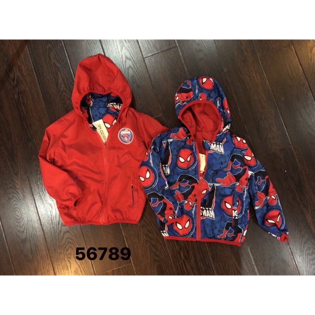Áo gió spiderman