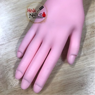 Bàn tay silicon - Phụ kiện Nail