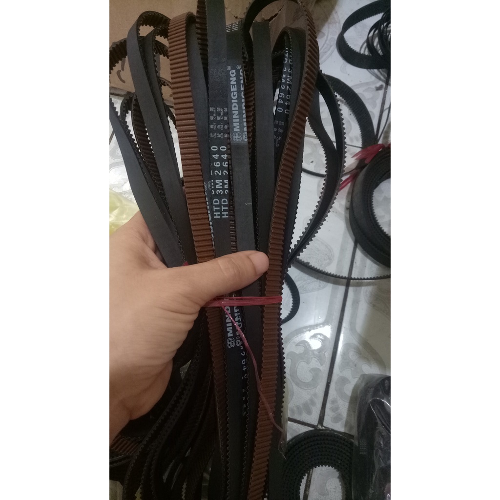 Dây curoa đai vòng HTD 3M 2640/ MXL 1250 /HTD 3M 3600