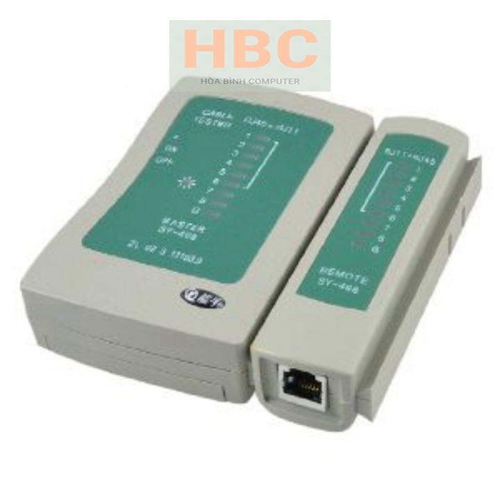 Hộp test mạng RJ 45, RJ 11 Kèm Pin