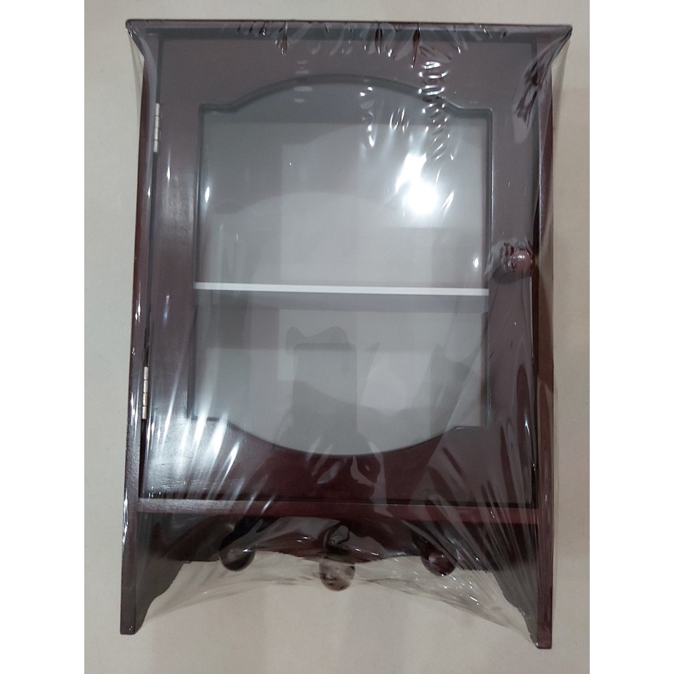Tủ Y Tế, Tủ Thuốc Gỗ Nhiều Màu, Tủ Lưu Trữ Đồ Dùng Có Móc Nhỏ Xinh Treo Tường - Hàng VN Xuất Khẩu