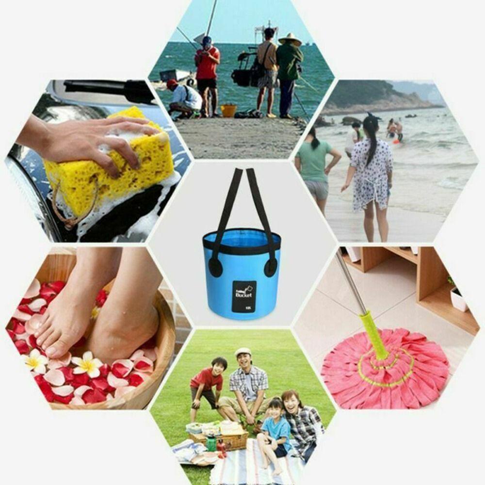 Xô Đựng Nước Có Thể Gấp Gọn Tiện Dụng Khi Đi Câu Cá / Cắm Trại