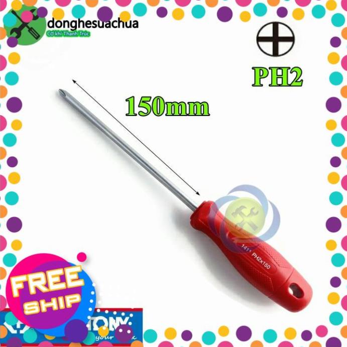 HÀNG CHÍNH HÃNG Vít bake Kingtony 14110206 PH2 dài 150mm