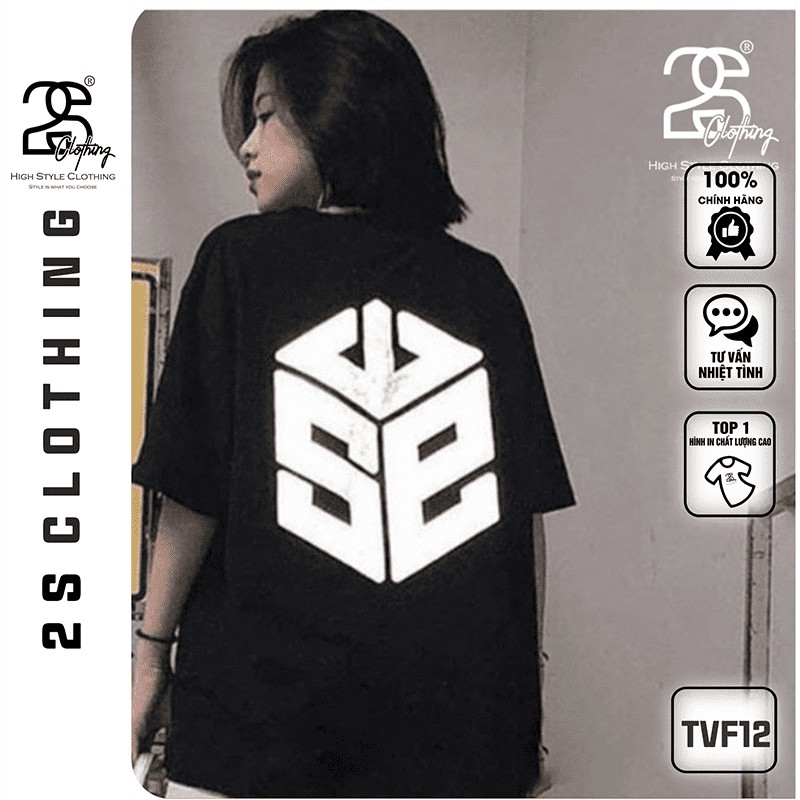 Áo thun in phản quang cực chất Swe - Áo Phông Unisex Nam Cotton Oversize Form Rộng Giá Rẻ