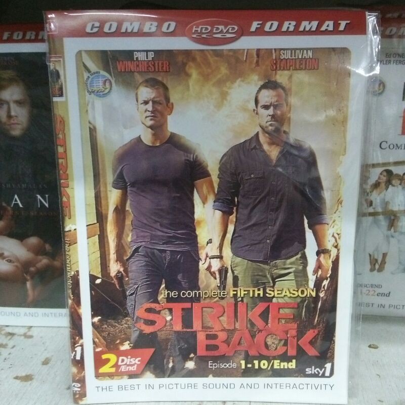 Bộ 5 Đĩa Dvd Phim Strike Back Season (2 Đĩa)