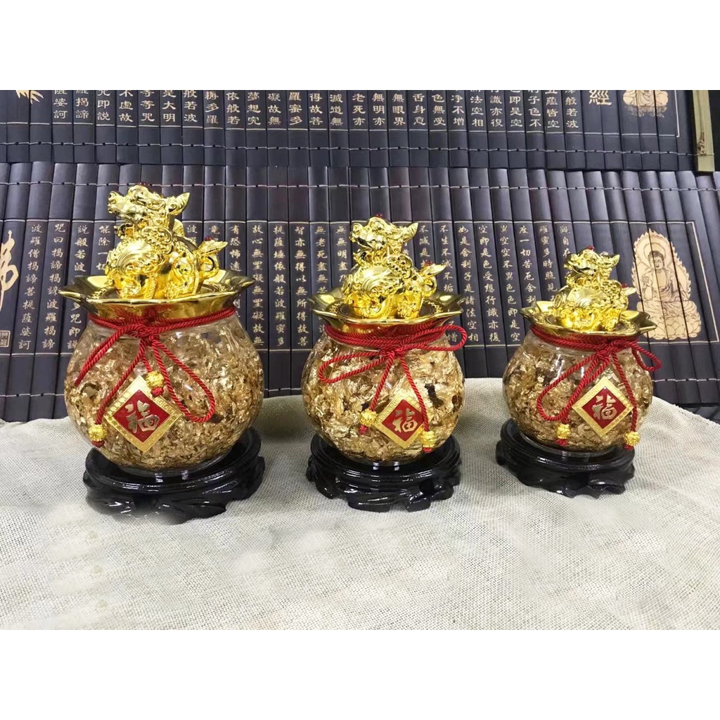 TRÁI THƠM, CHẬU VÀNG, XÔ VÀNG, QUẢ CẦU, TÚI VÀNG PHONG THỦY ĐỦ MẪU ĐỦ SIZE