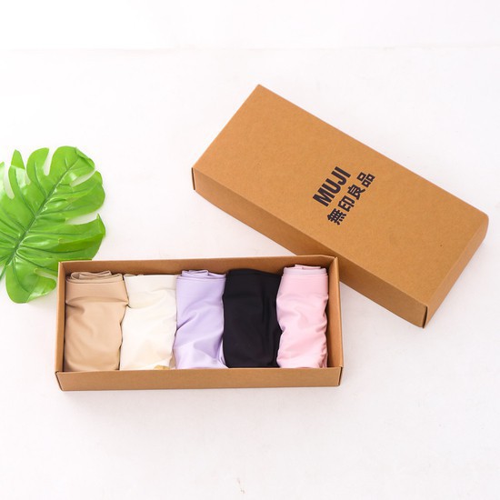 [Hot]-Sét 5 quần lót nữ không viền Muji xuất Nhật