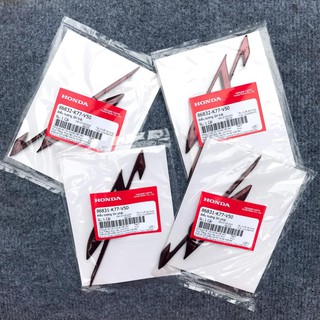 🏍 ★ Tem chữ nổi logo Sh đỏ chính hãng Honda ( 2 bên) ★ 🏍