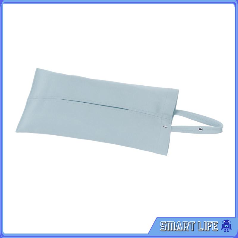 [Smart Life 🔑]Toilet Paper Holder Travel Napkin Holder Reusable PU Leather Tissue Holder Tissue Box Tissue Dispenser for Home Office Car