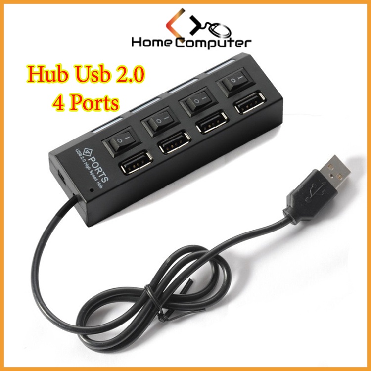 Bộ Chia Usb, Ổ Chia Cổng USB, Hub Usb 1 Ra 4 Cổng Usb - Home.mall