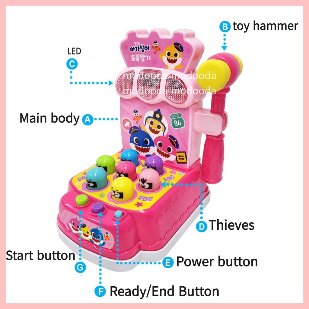 Trò Chơi Thief Bắt Đầu Pinkfong BabyShark