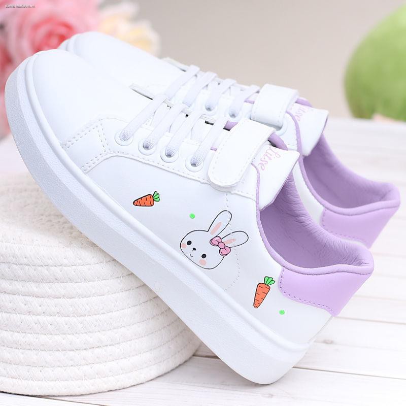 Giày thể thao bằng da thời trang mùa thu cho bé gái 9-10-11-12-13-15 tuổi