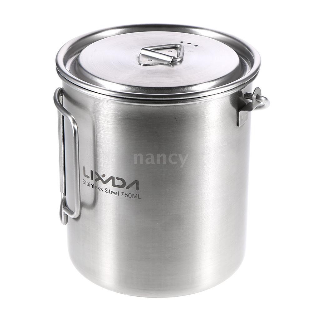 Cốc gấp gọn có nắp đậy dùng cho các hoạt động ngoài trời 750ml