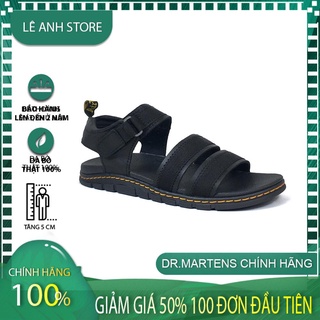 GIÀY Sandal /Dép quai hậu doctor martens 2023 chính hãng DA BÒ THẬT
