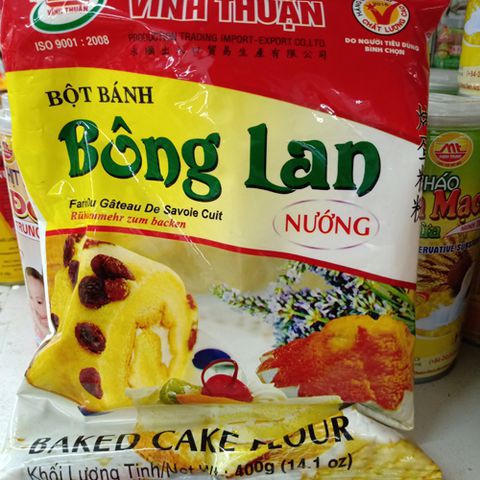 Bột bánh bông lan nướng Vĩnh Thuận gói 400g đạt tiêu chuẩn xuất khẩu Châu Âu