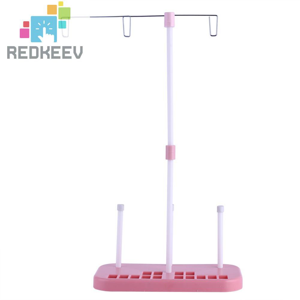 Giá Đỡ 3 Cuộn Chỉ May 1.13 Màu Hồng