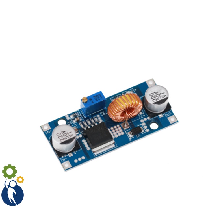 Mạch Hạ Áp Có Tản Nhiệt - BUCK DC-DC 5A XL4015 ADJ, có công suất cao 5A