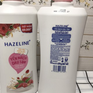 Sữa tắm dưỡng da Hazeline 670gr, 1KG Hàng Chính Hãng.