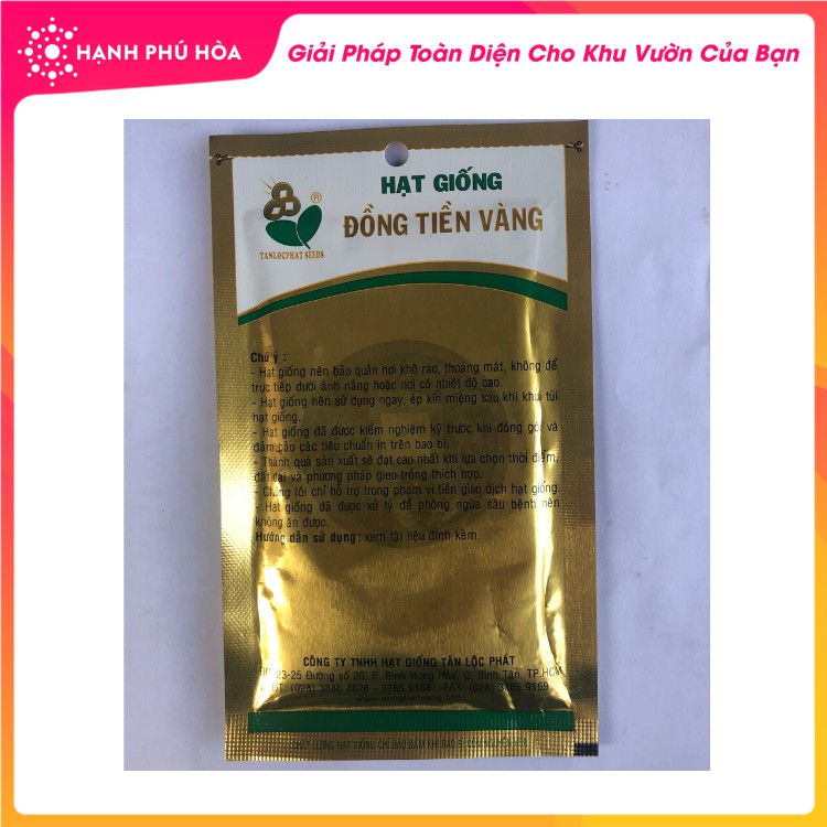 Hạt Giống Cải Bẹ Xanh Mỡ Takumi 26 Đồng Tiền Vàng 20g/Gói- Vị ngọt, Ăn Giòn, Sinh Trưởng Mạnh, Phát Triển Đồng Đều