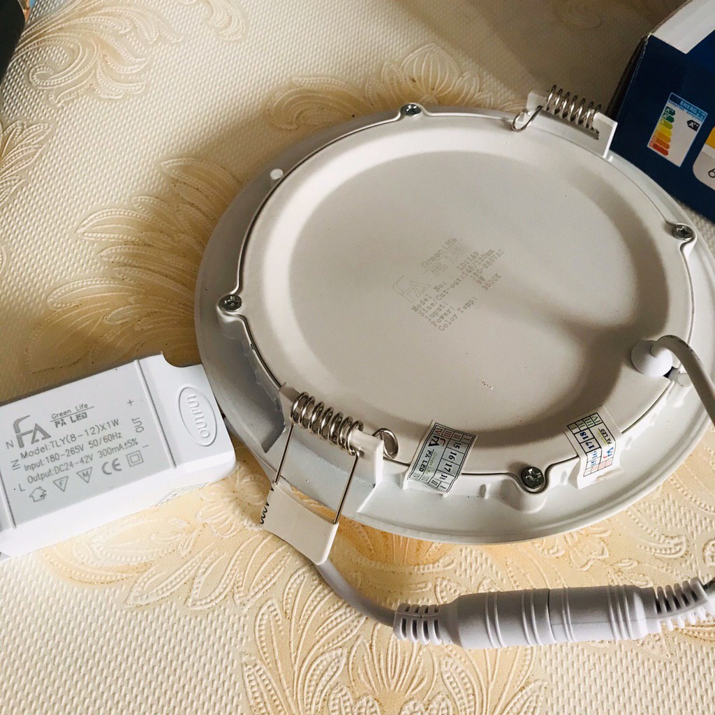 Đèn Led Âm Trần Siêu Mỏng hàng Công ty chính hãng 6w-9 siêu sáng, siêu tiết kiệm điện, bảo hành 18 tháng | BigBuy360 - bigbuy360.vn