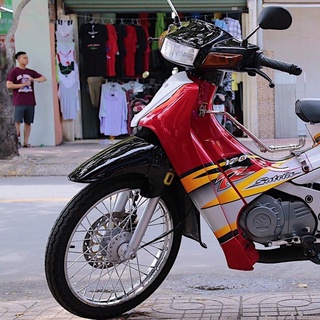Tem Rời Suzuki Satria 2000 Trắng Đỏ