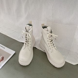 (sẵn đen 38) Boots ulzzang B29 đế cao 4.5cm