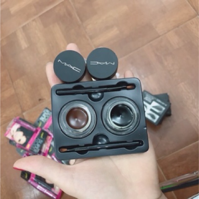 Set 2 Hũ Gel Kẻ Mắt Mac | BigBuy360 - bigbuy360.vn