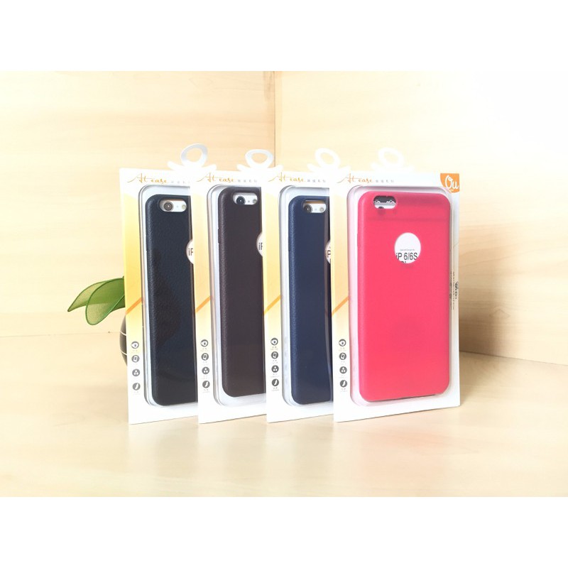 Ốp lưng VU case leather case iPhone 6 6s Plus