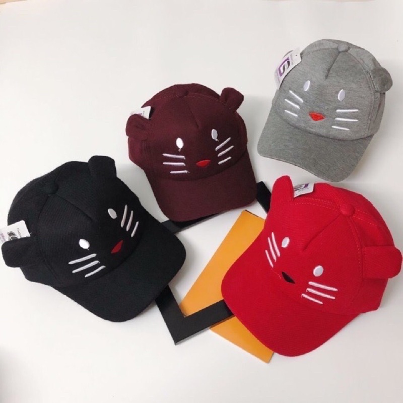 NÓN NỈ TAI MÈO MŨ KẾT NỈ CÓ TAI