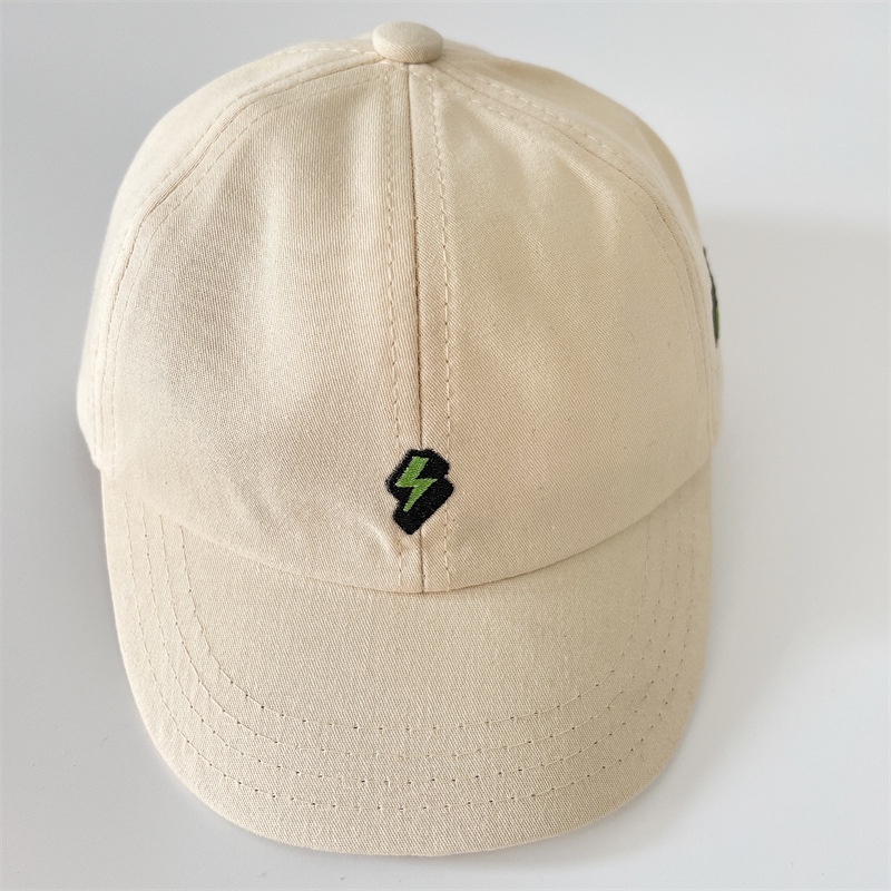 Mới Nón Lưỡi Trai Họa Tiết Sấm Sét Phong Cách Hàn Quốc Dành Cho Bé