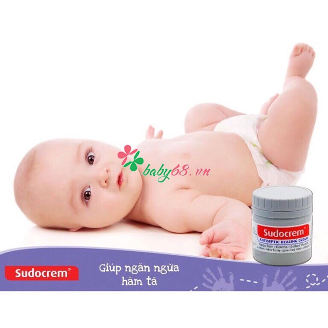 Kem Chống Hăm Sudocrem 60g ( chống hăm, chàm, bỏng, xước da cho trẻ em và người lớn )