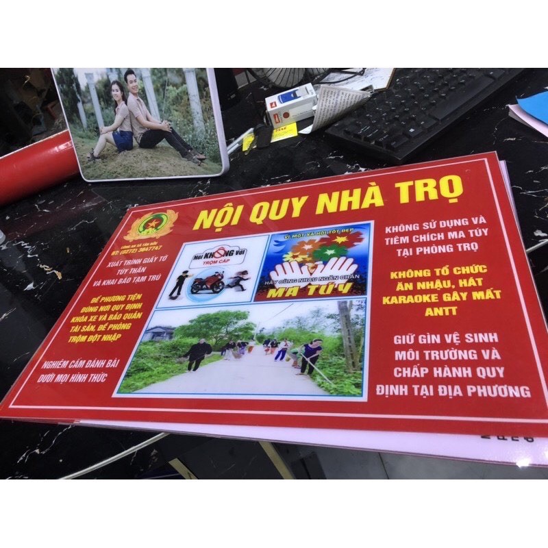 Bảng nội quy nhà trọ