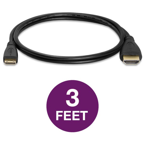 Cáp chuyển đổi tốc độ cao Mini HDMI sang HDMI Mini HDMI A sang HDMI Mini Type C 4K HDMI