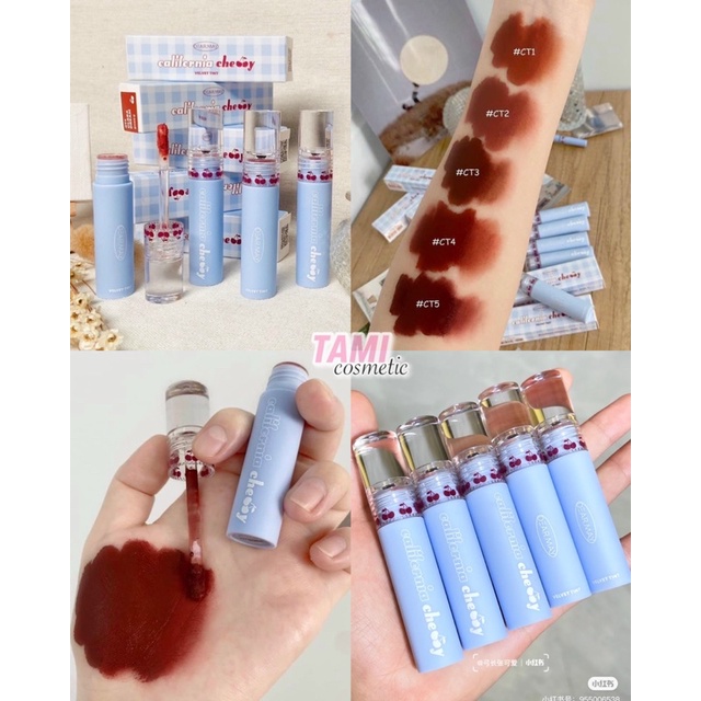 SON KEM LÌ DEARMAY CALIFORNIA CHERRY VELVET TINT | BigBuy360 - bigbuy360.vn