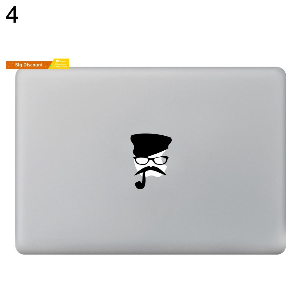 Hình dán thiết kế hoạt hình đáng yêu dành cho Apple Macbook