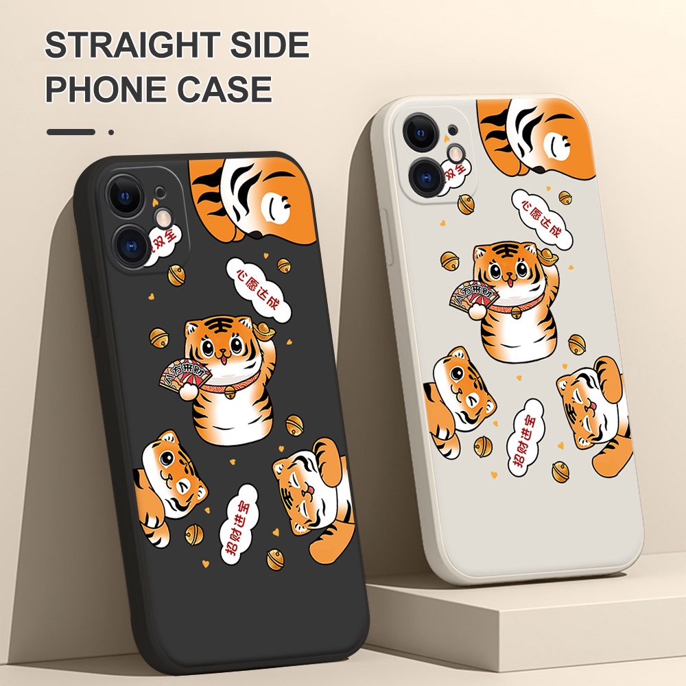 Ốp điện thoại TPA kiểu con hổ 2022 cho iPhone 11 12 13 Pro Max 12 13 Mini XR XS Max X 6 7 8 Plus SE2020 6splus 6S 5 4