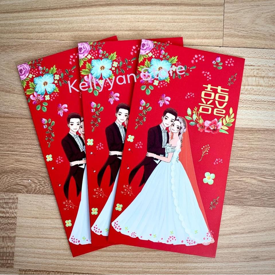 COMBO 6 LÌ XÌ ĐÁM CƯỚI ĐÁM HỎI - MẪU ĐẸP PHONG CÁCH HIỆN ĐẠI XINH XINH