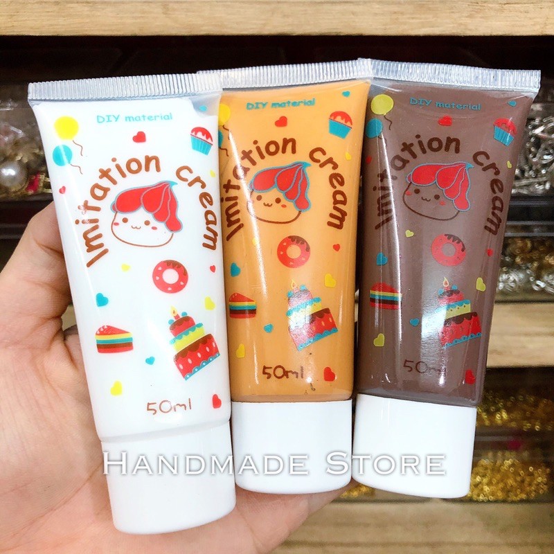 Kem keo - Làm mini food, trang trí ốp điện thoại