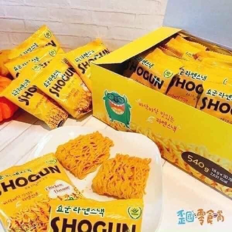 Hộp 30 gói mỳ tôm ăn liền kaaro/ shogun Hàn Quốc