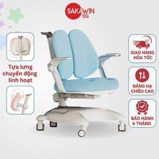 Ghế chống gù Sakawin G3 cho bé, Ghế ngồi học sinh cao cấp Tựa lưng chuyển động linh hoạt