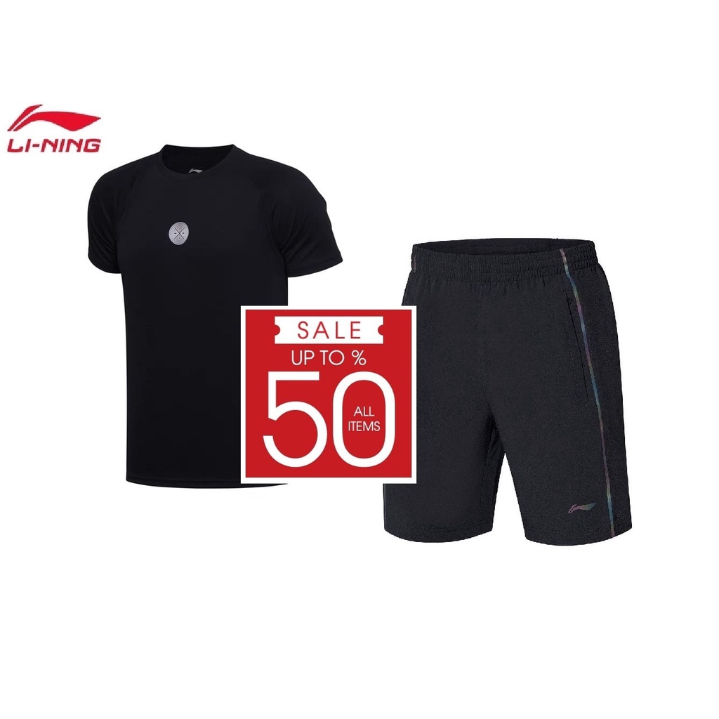 SẴN HÈ Bộ quần áo Nam Lining mùa hè 2022