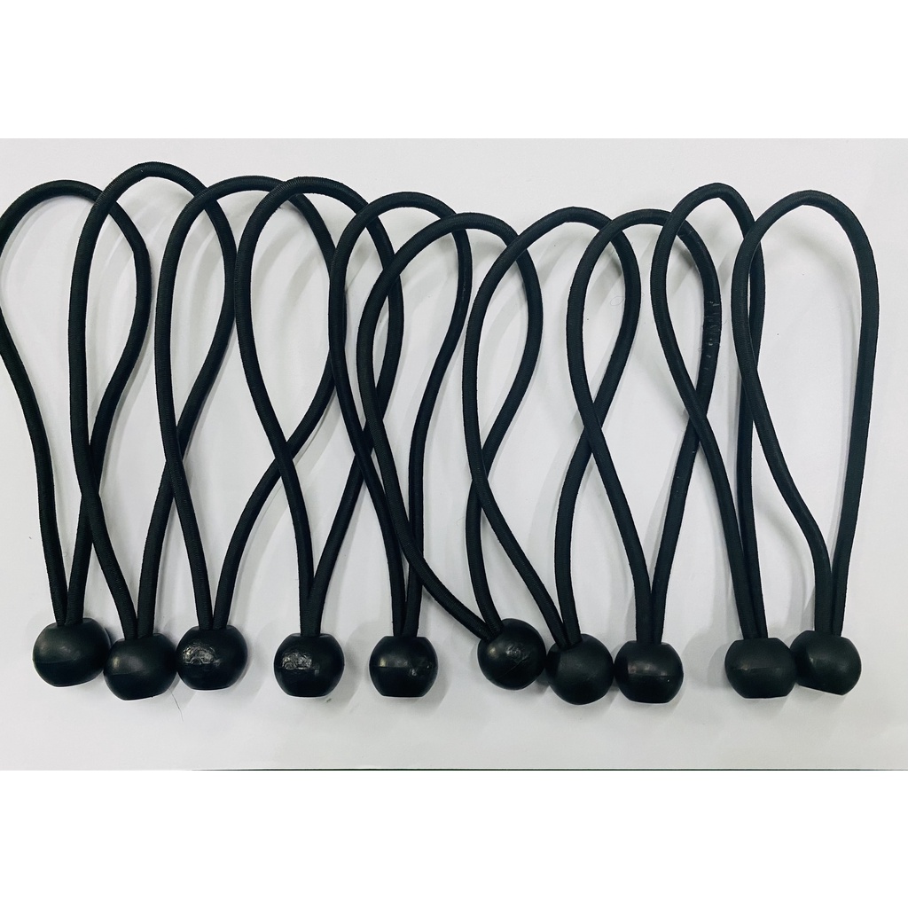 Dây ball bungee,Dây buộc nhanh, dây thun cột hàng cố định tiện lợi 15cm