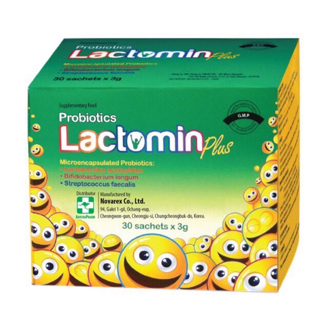 (Hàng chính hãng ,Hàn Quốc) Lactomin Plus - Men vi sinh