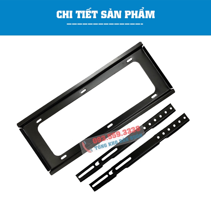 Giá Treo Tivi Phẳng Sát Tường M55 43 - 50 - 55 - 60 Inch Khung Treo Tivi Siêu Mỏng