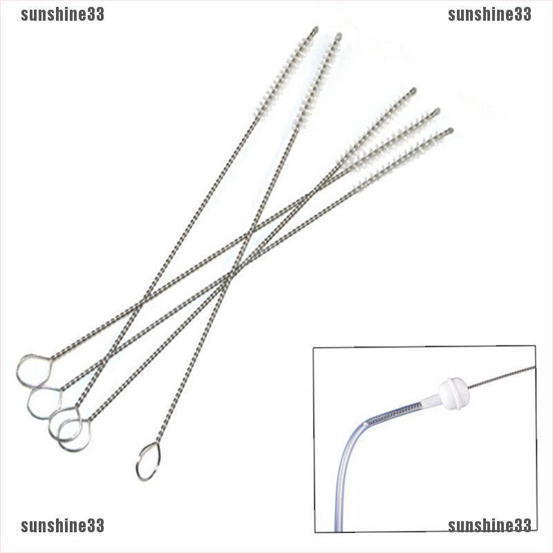 Bộ 2 Dụng Cụ Vệ Sinh Ống Hút Bằng Thép Không Gỉ