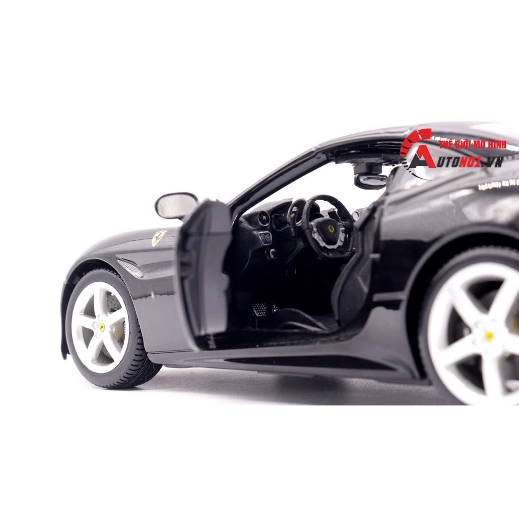 XE MÔ HÌNH FERRARI CALIFORNIA T CLOSED TOP CÓ MUI - KHÔNG MUI 1:18 BBURAGO