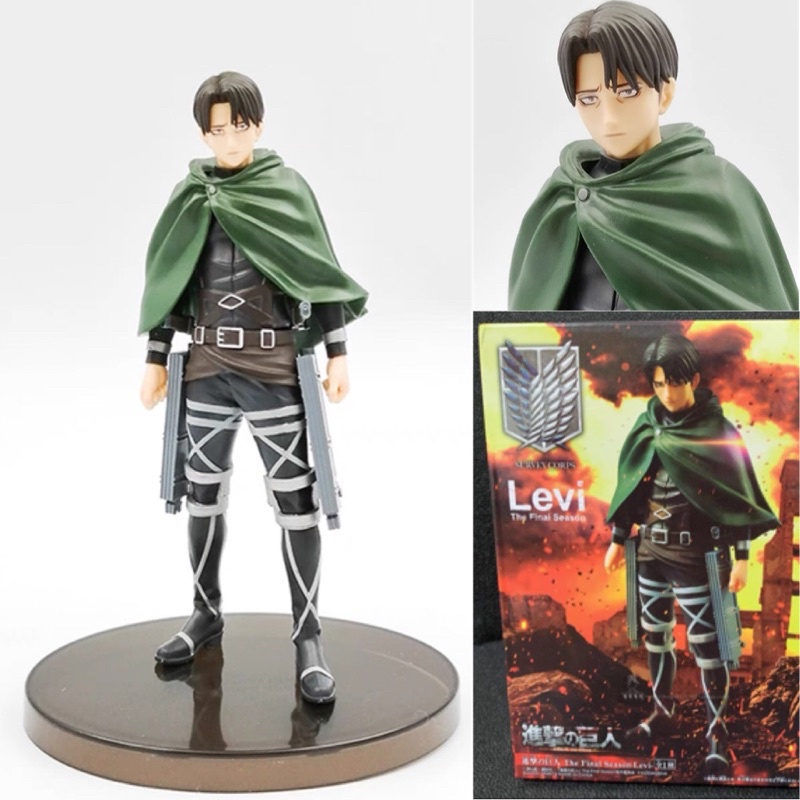 Mô hình Attack On Titan - Mô Hình Levi Trong Attack On Titan 16cm bằng nhựa PVC cao cấp (Có clip, ảnh thật)